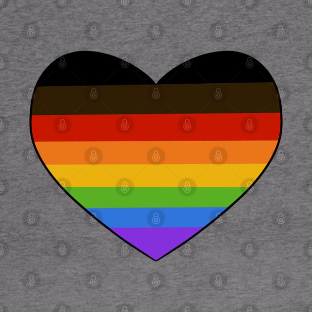 Queer POC Heart by smolbees